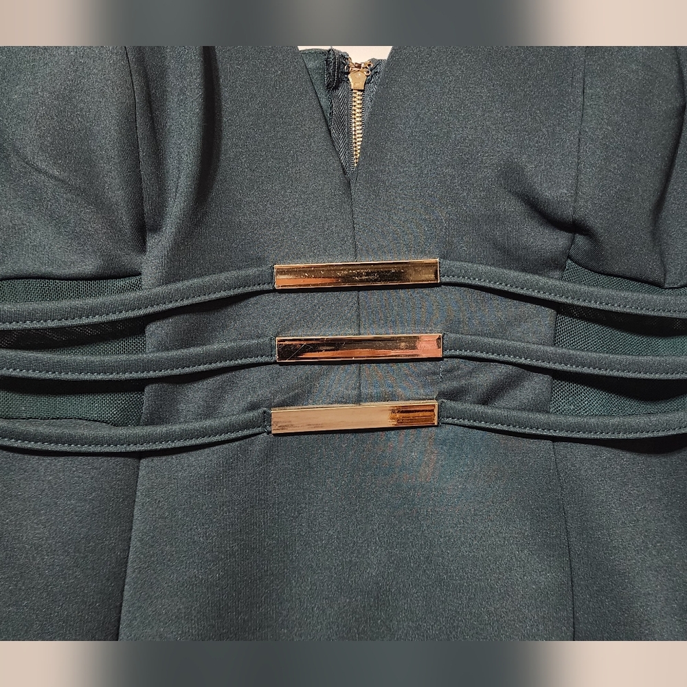 Papaya  Dark Teal Dress - Picture 4 of 12